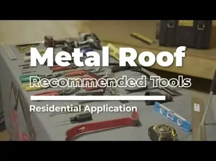 Recommended Tools for Residential Roofs